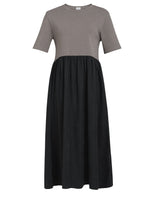 Cat Two Tone T-Shirt Dress