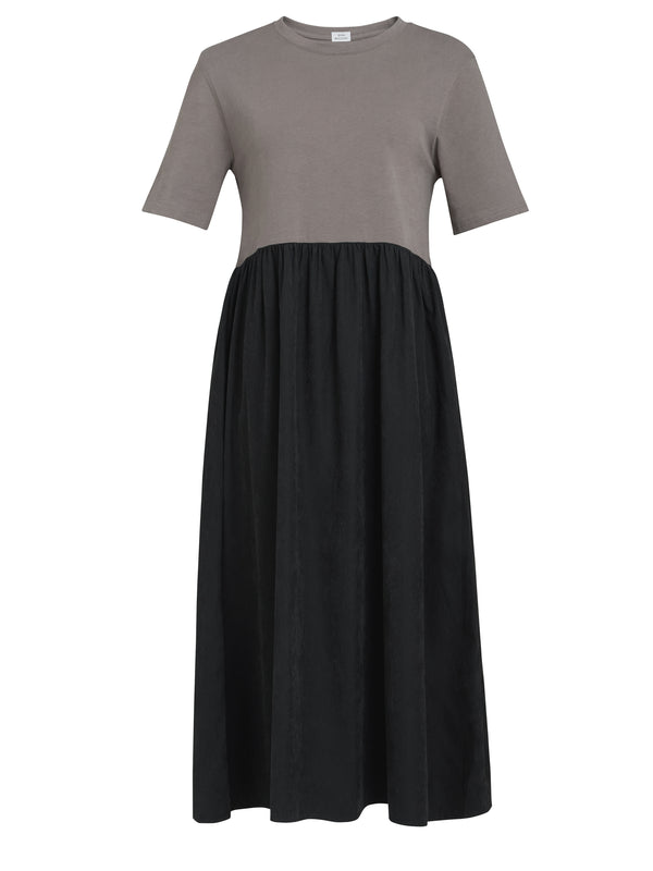 Cat Two Tone T-Shirt Dress