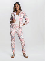 Cathy Reversible Floral Denim Jacket