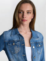 Chantel Embelished Denim Jacket