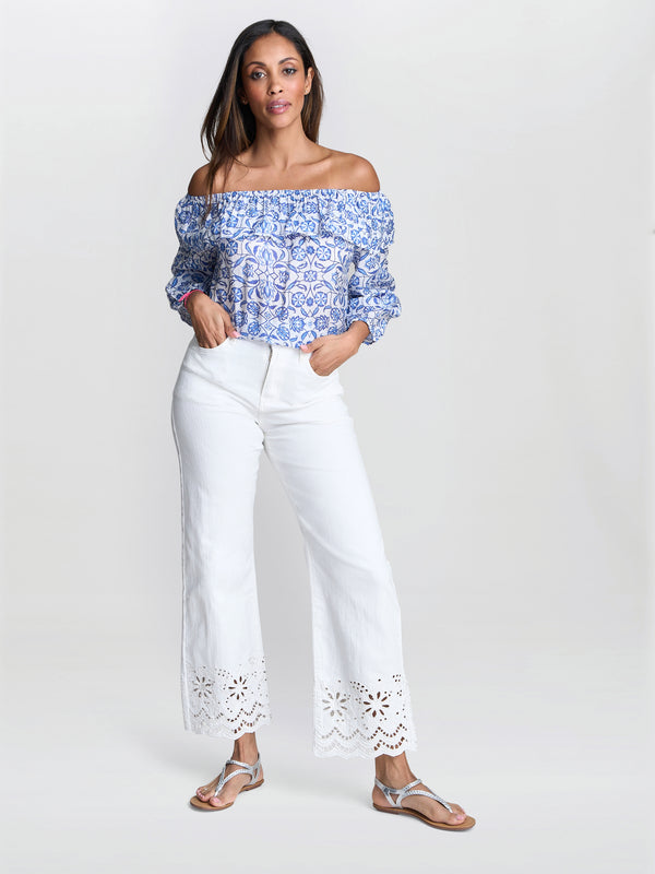 Charity Embroidered Jeans