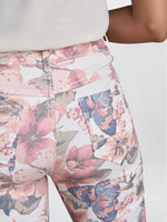 Christie Reversible Stretch Floral Jeans