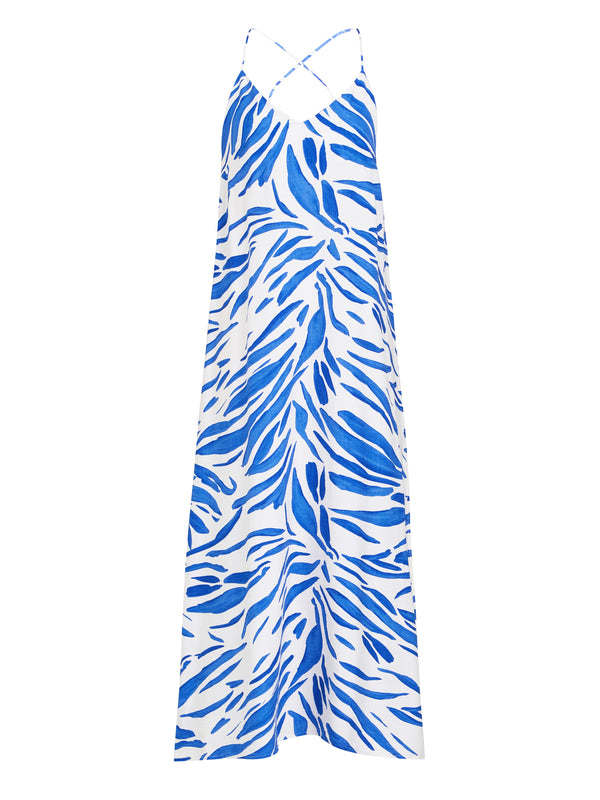 Crista Stappy Stripe Dress