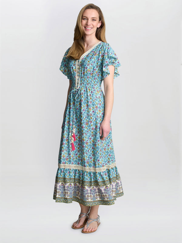 Frankie Vintage Print Dress