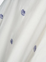 Buffy Embroidered Shell Print Dress