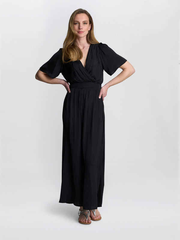 Carole Flowing V-Neck Dress
