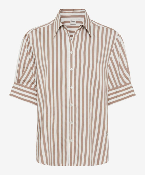 Brax Stripe Short Sleeve Shirt