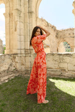 Piti Cuiti Acapulco Red Shirt And Trouser Set