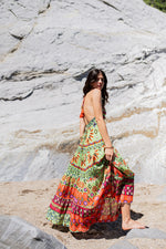 Piti Cuiti Goa Green Maxi Dress