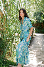 Piti Cuiti Bora Bora Aqua Shirt And Trouser Set