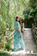 Piti Cuiti Bora Bora Aqua Shirt And Trouser Set