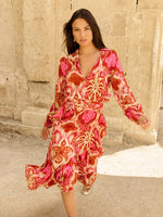 Piti Cuiti Bora Bora Pink Top And Skirt Set