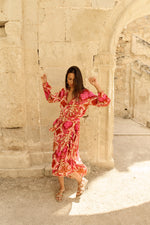 Piti Cuiti Bora Bora Pink Top And Skirt Set