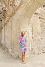 Piti Cuiti Pineapple Pink Short Dress