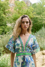 Piti Cuiti Ocean Pearl Maxi Dress