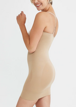 Yummie Bustless Zoned Shaping Slip with Adjustable Straps