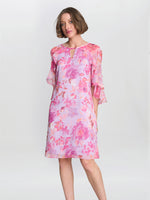 Tracey Floral Chiffon Shift Dress