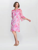 Tracey Floral Chiffon Shift Dress