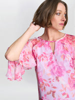 Tracey Floral Chiffon Shift Dress