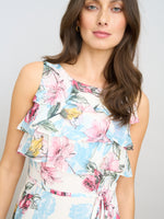Tulisa Sleeveless Floral Midi Dress