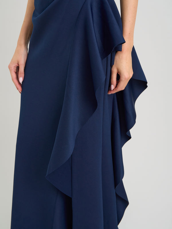 Darby One Shoulder Frill Dress