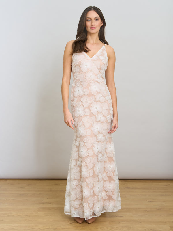 Eleni Beaded Soutache Maxi Dress