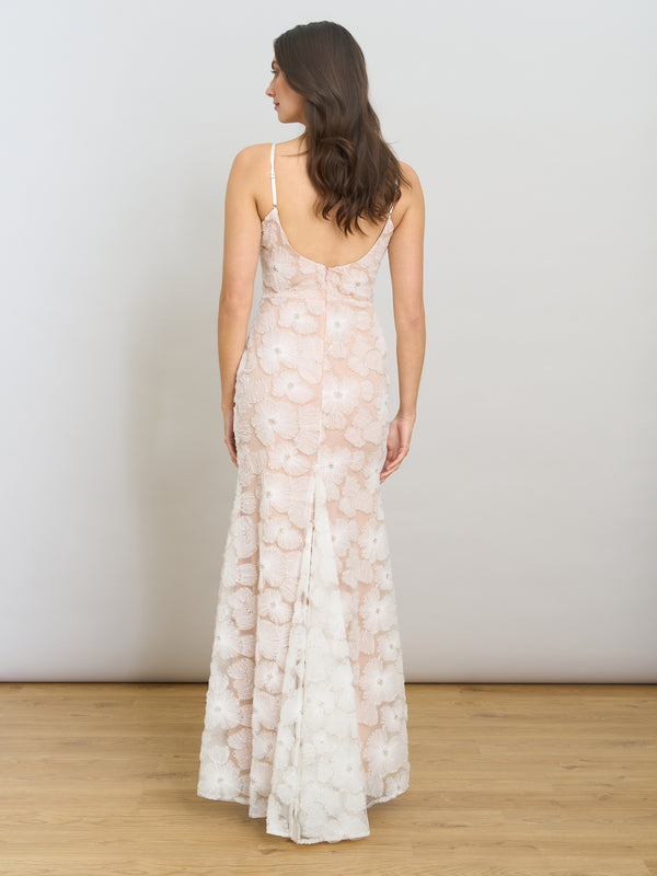 Eleni Beaded Soutache Maxi Dress