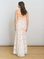 Eleni Beaded Soutache Maxi Dress