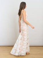 Eleni Beaded Soutache Maxi Dress