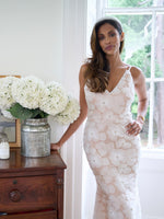 Eleni Beaded Soutache Maxi Dress