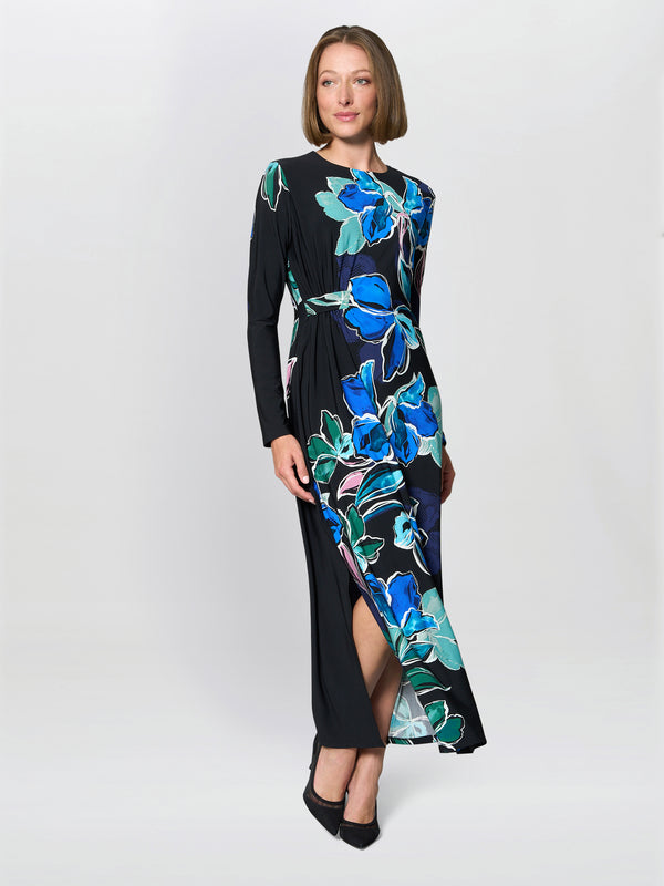 Eli Floral Print Maxi Dress