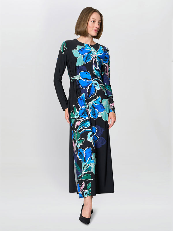 Eli Floral Print Maxi Dress