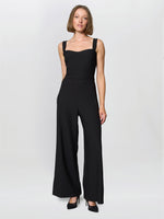 Emy Black Wide-Leg Jumpsuit