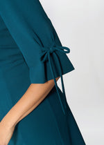 Gilly 3/4 Sleeve Structured Dress