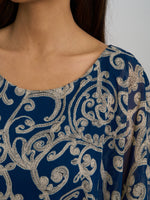 Gracie Chiffon Overlay Dress