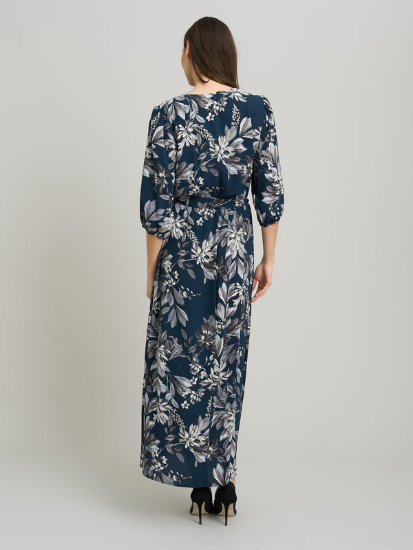 Gwyneth Floral Print Maxi Dress