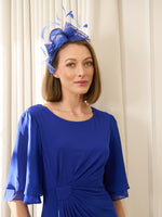 Hanne Jersey And Chiffon Wrap Dress