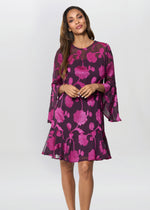 Isabella Embroidered Fit And Flare Dress