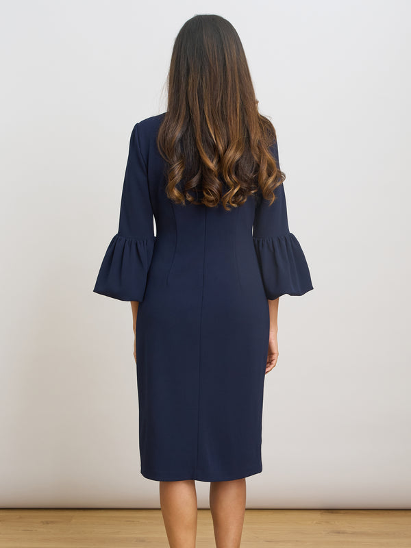 Ivana Navy Shift Dress
