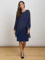 Lexie Embellished Sleeves Dress