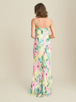 Marge Burnout Print Maxi Dress