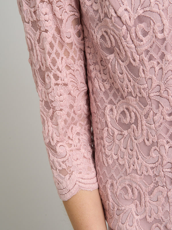 Marilou Lace & Satin Dress & Jacket