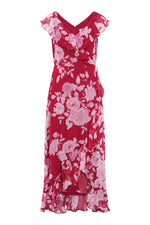 Marilyn Floral Print Yoryu Dress
