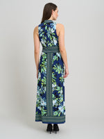 Marisa V Neck Sleeveless Maxi Dress