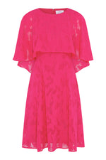 Milly Jacquard Metallic Thread Dress