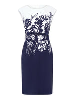 Minnie Floral Print Belted Dress