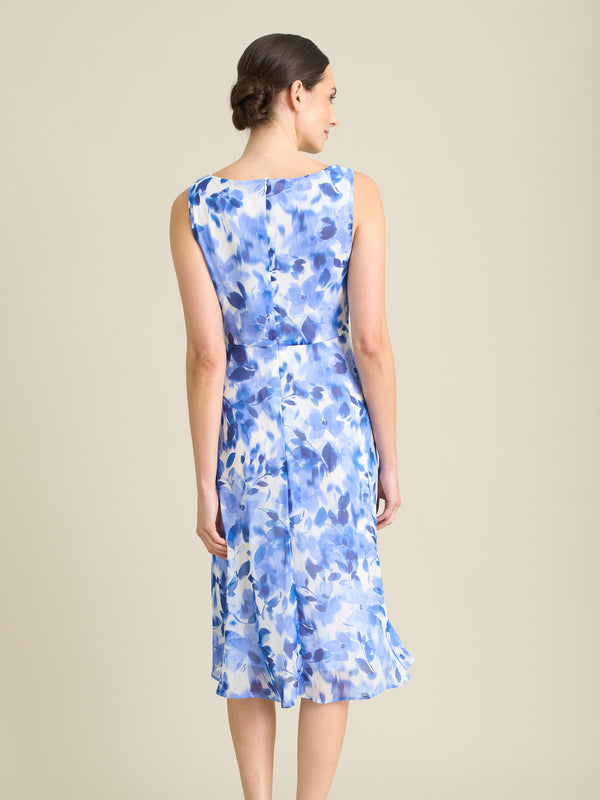 Noreen Chiffon Floral Midi Dress