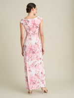 Lora Floral Jersey Diamante Trim Maxi Dress