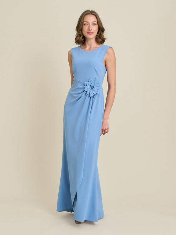 Penina Maxi Dress With Floral Applique