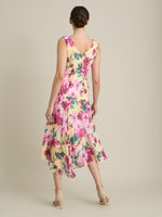 India Chiffon Print Dress